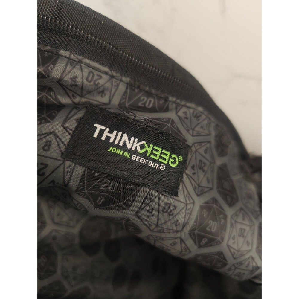 2017 Thinkgeek D&D Rolltop Backpack Bag Of Holdin… - image 8